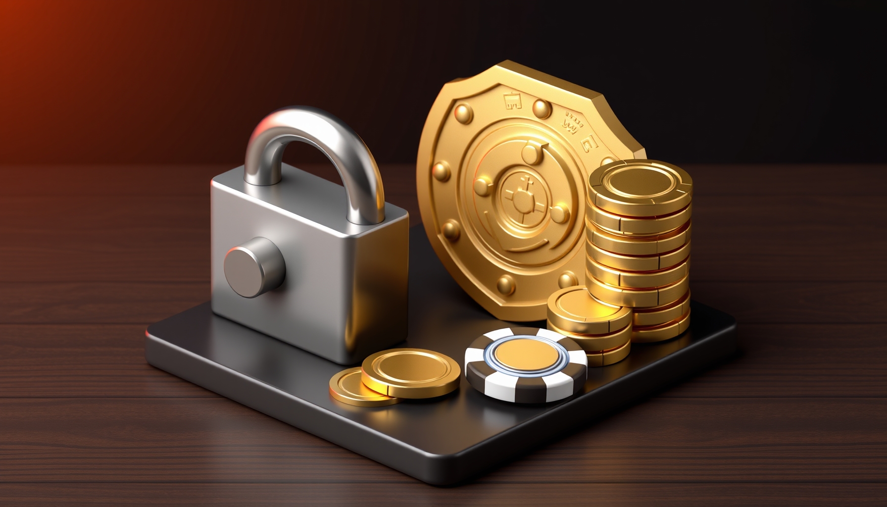 Segurança e licenças de pagamento